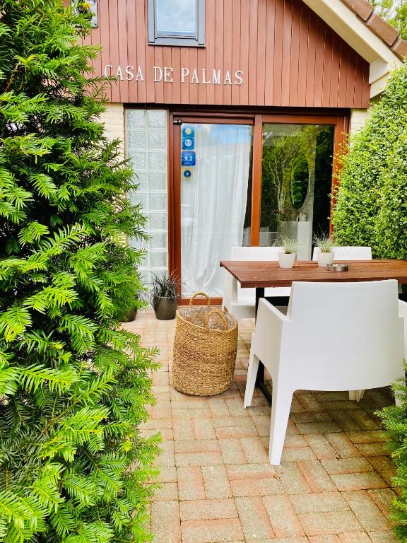 Zahrada ubytování Casa De Palmas - Tiny house