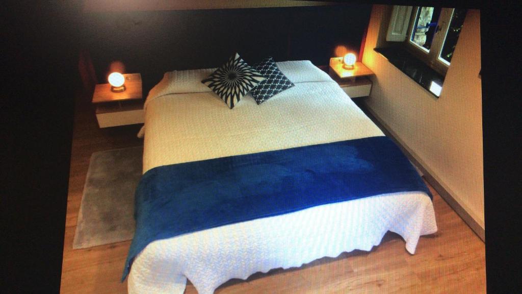 Postel nebo postele na pokoji v ubytování Suites Mendibil Irun