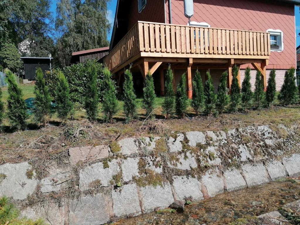 Zahrada ubytování Fichtelfeeling