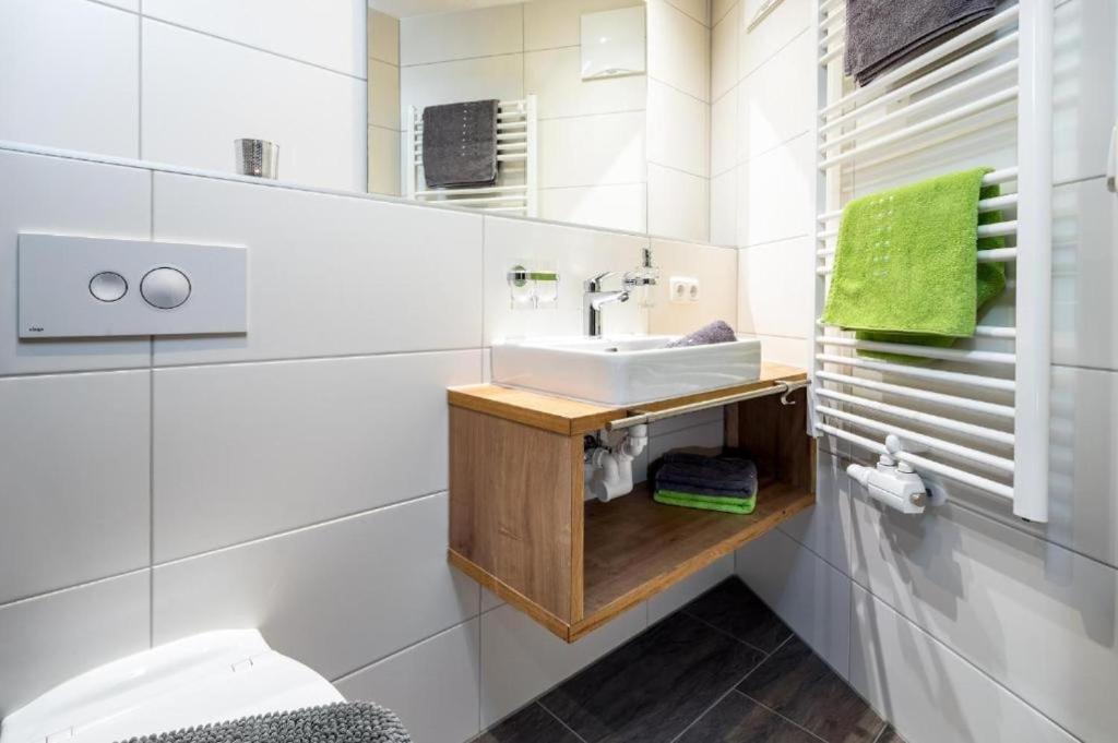 Kúpeľňa v ubytovaní Haus Sabrina Hexenkopf