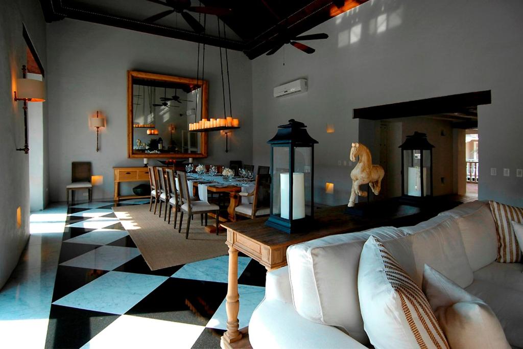 Posezení v ubytování Hotel Casa Don Sancho By Mustique