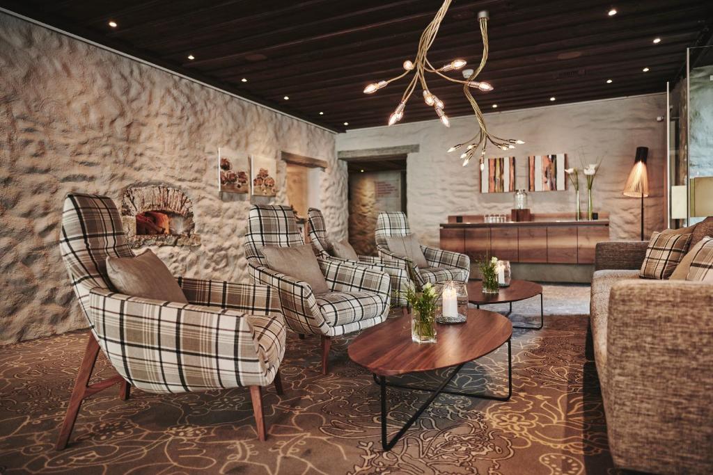 Posezení v ubytování Hotel Interlaken