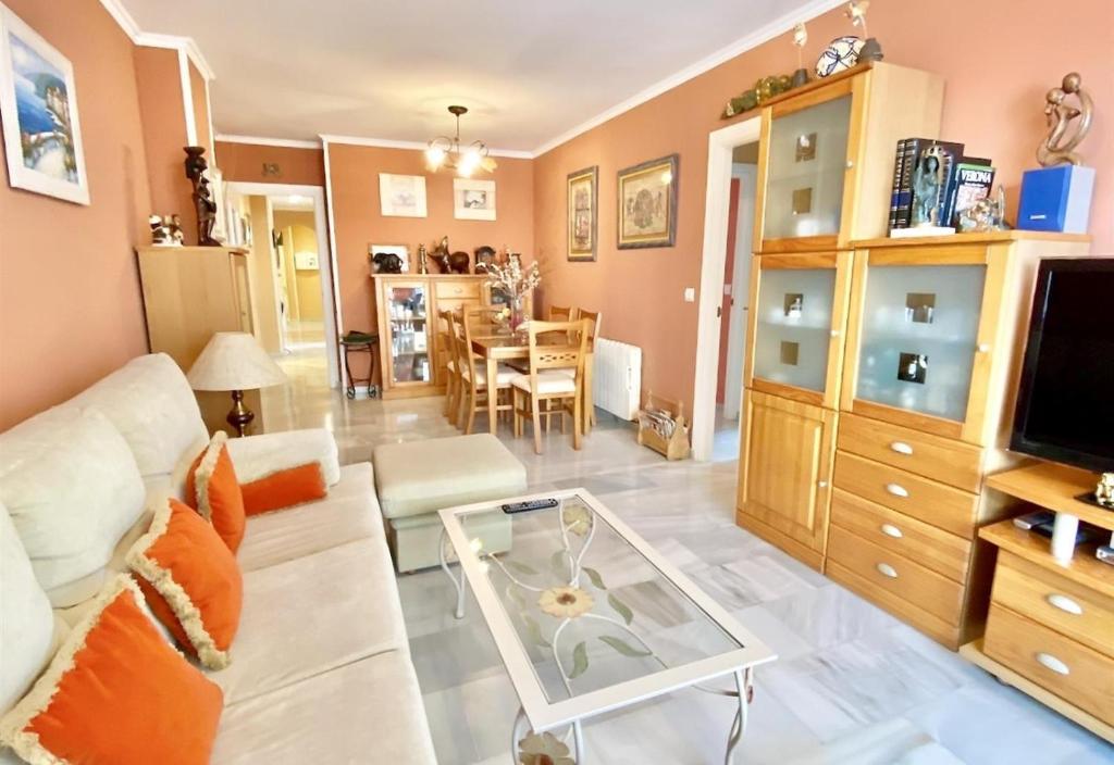 Kuchyň nebo kuchyňský kout v ubytování Apartamento Oasis