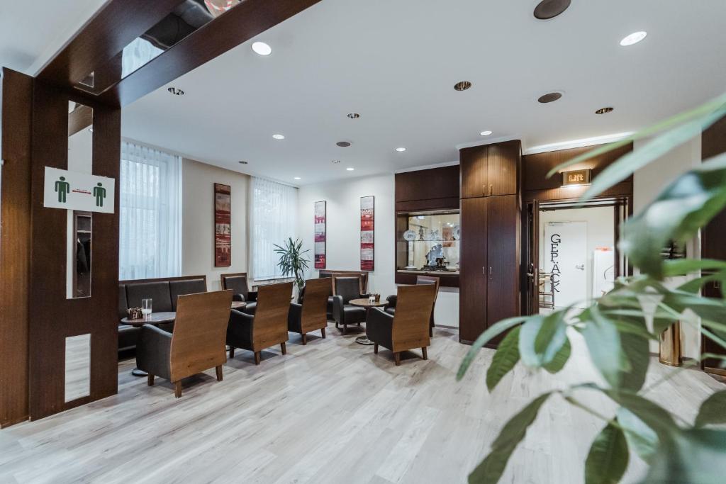 Posezení v ubytování Hotel am Marschiertor