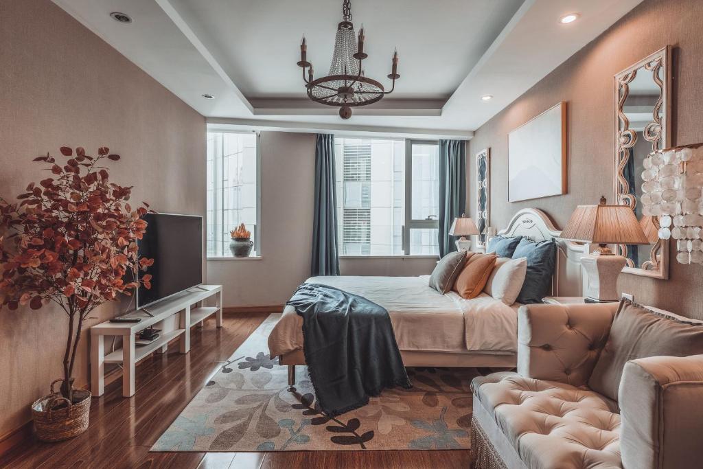 Tianjin G'apartment - Five Great Avenues - Верхняя студия