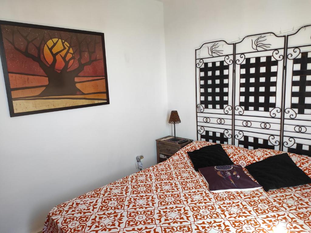 Postel nebo postele na pokoji v ubytování Apartamento bien situado - Buenas conexiones