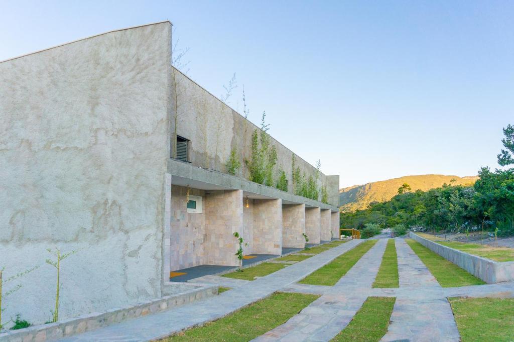 Zahrada ubytování Pousada Amanhecer