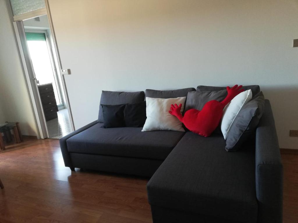 Część wypoczynkowa w obiekcie Nino e Issi Apartment