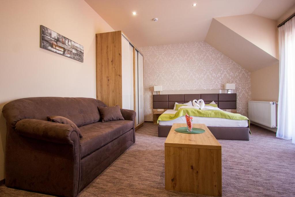 Posezení v ubytování Veres Motel
