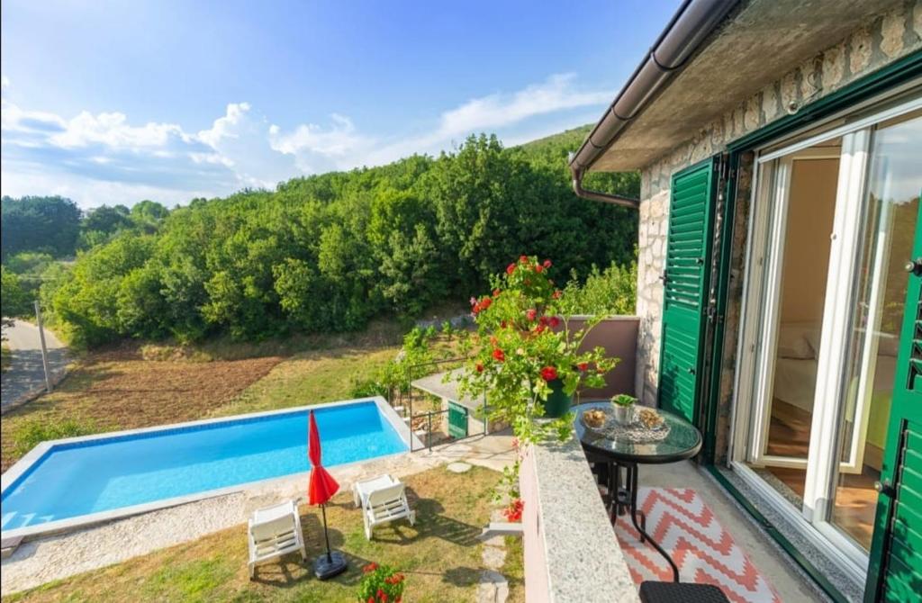 Πισίνα στο ή κοντά στο Honey house