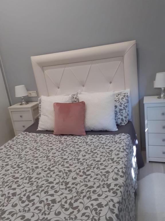 Posteľ alebo postele v izbe v ubytovaní Apartamento Casa Lozano