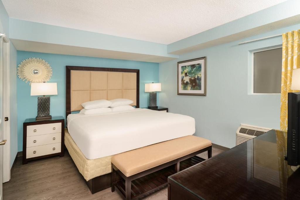 Postel nebo postele na pokoji v ubytování Palette Resort Myrtle Beach