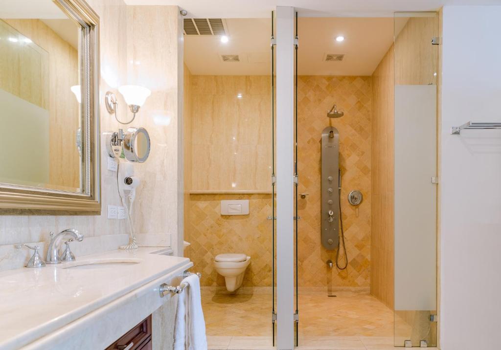 Kupatilo u objektu Hotel Palma Real