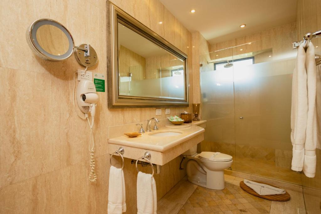 Kupatilo u objektu Hotel Palma Real
