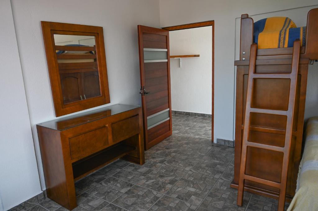 Postel nebo postele na pokoji v ubytování Casa LEONOR