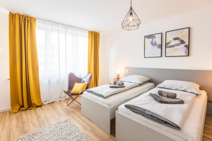 Glück Auf Appartements Kaiserstraße Mülheim - Twee Slaapkamers Appartement