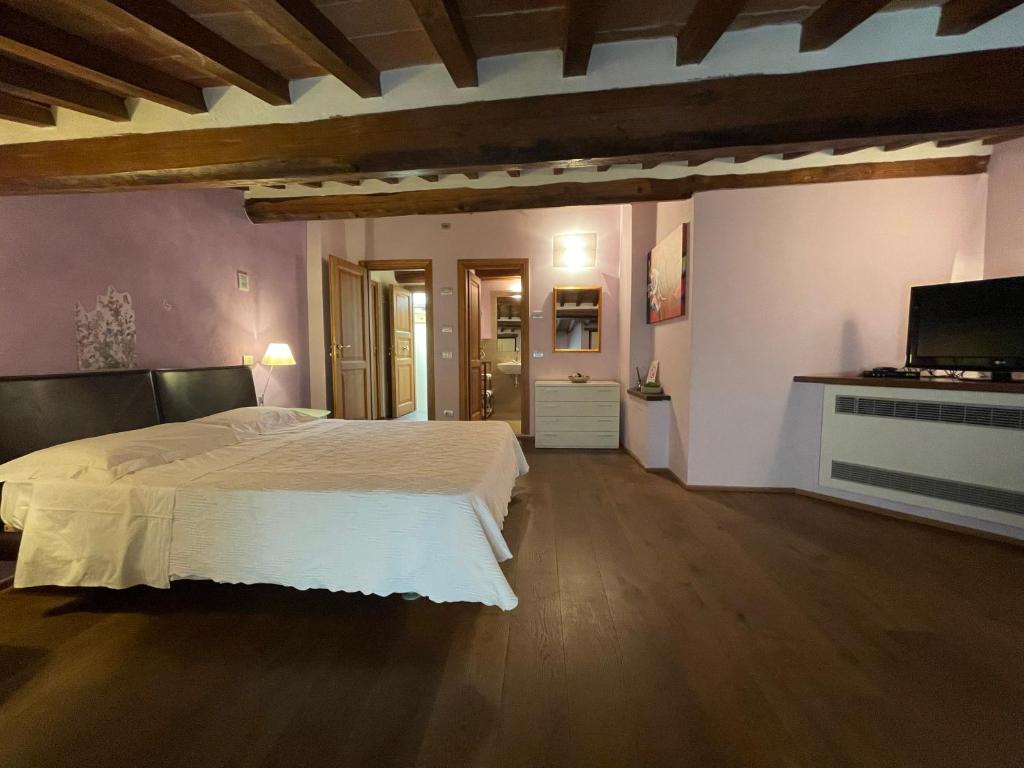 Postel nebo postele na pokoji v ubytování Bed & Breakfast Montepulciano