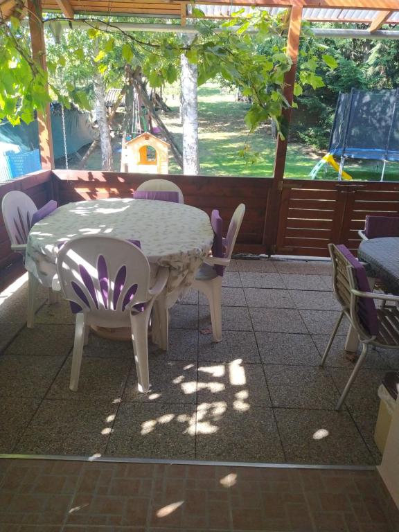 Balcone o terrazza di Nimród Pihenőház