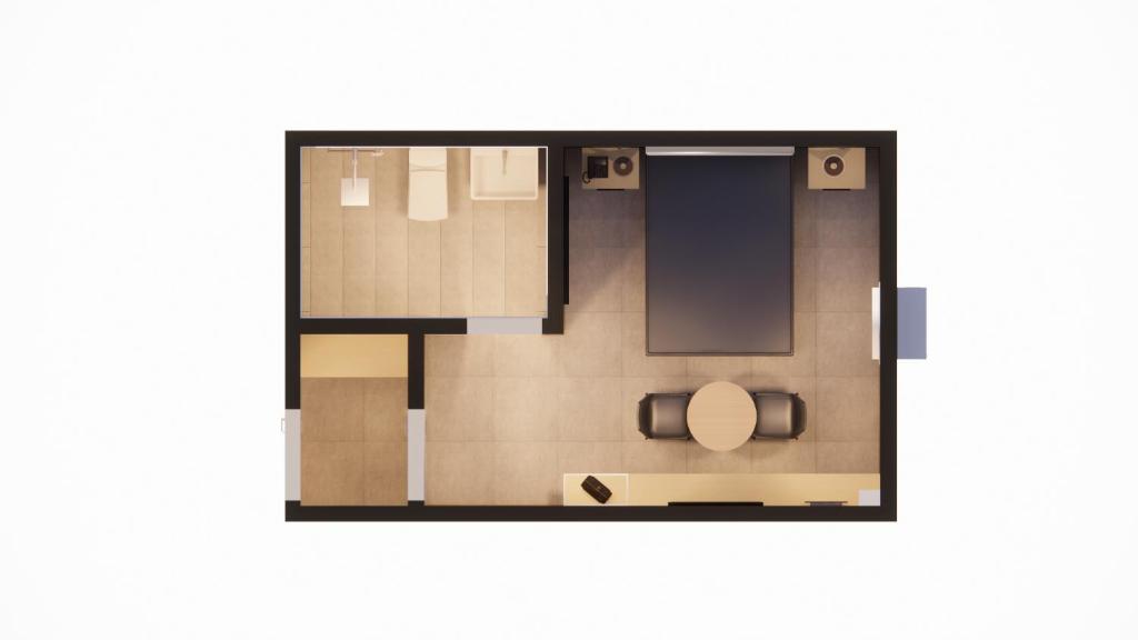 Půdorys ubytování Yes Hotel Pandi Bulacan