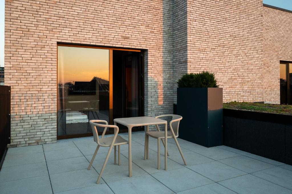 Balcó o terrassa a Citybox Antwerp