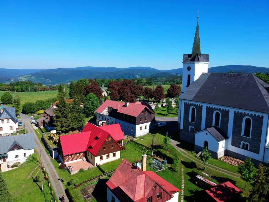 Příroda nedaleko penzionu