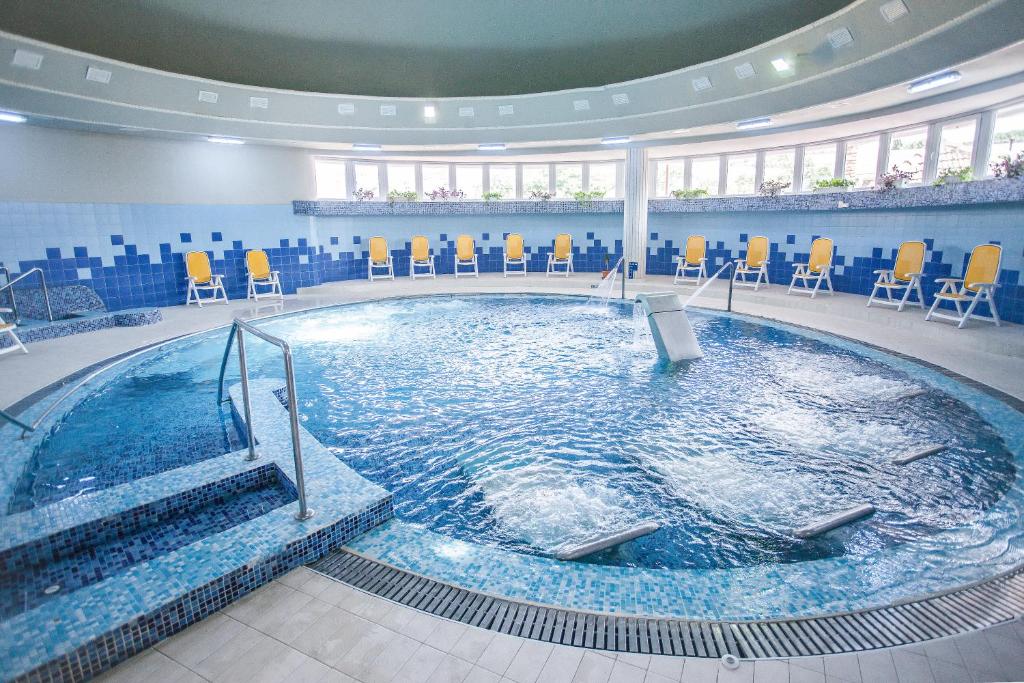 Bazén v ubytování Hotel International nebo v jeho okolí