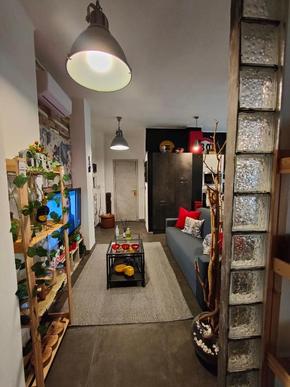 Posteľ alebo postele v izbe v ubytovaní suite del borgo
