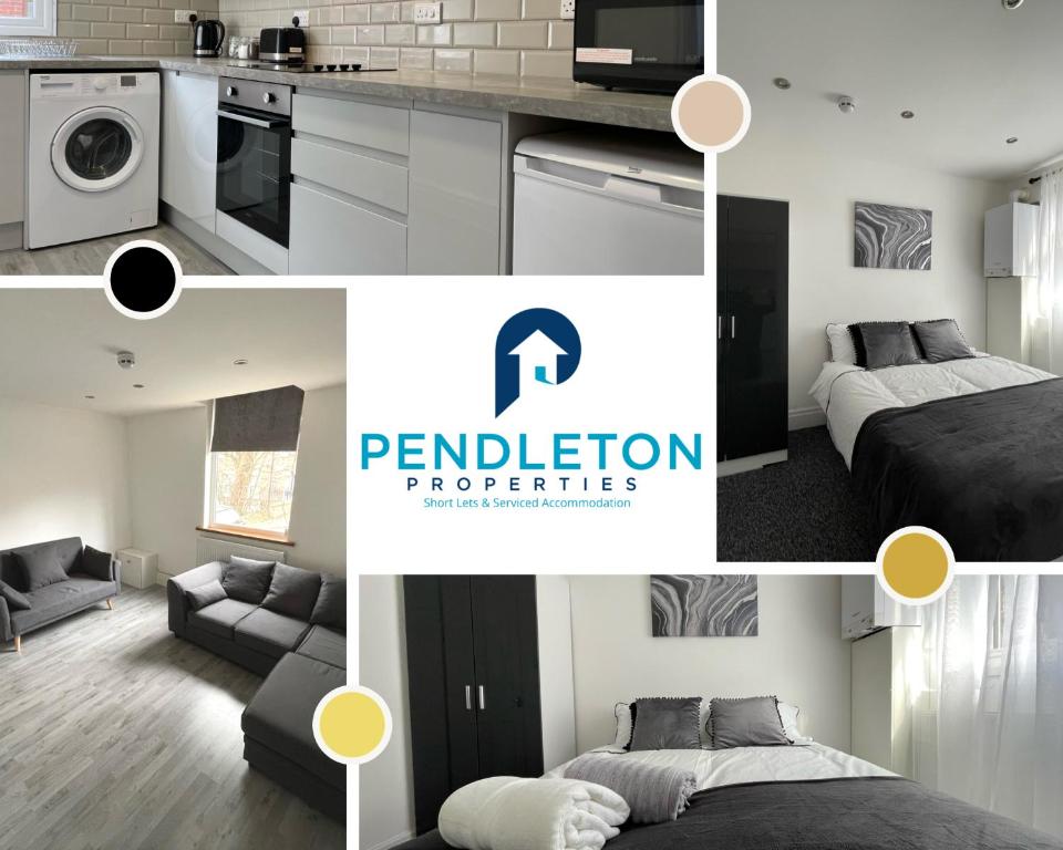 1 Bedroom Apartment, free parking & WIFI by Pendleton Properties Short Lets & Serviced Accommodation Preston