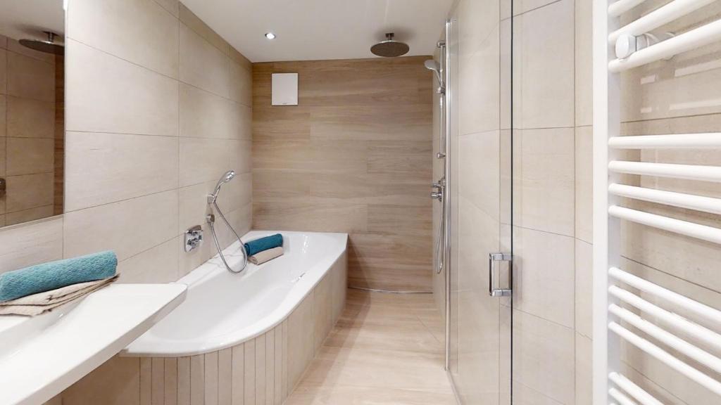 Kúpeľňa v ubytovaní Chalet Auszeit