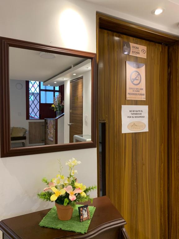 Fuajee või vastuvõtt majutusasutuses Hostel Casa Zambrano
