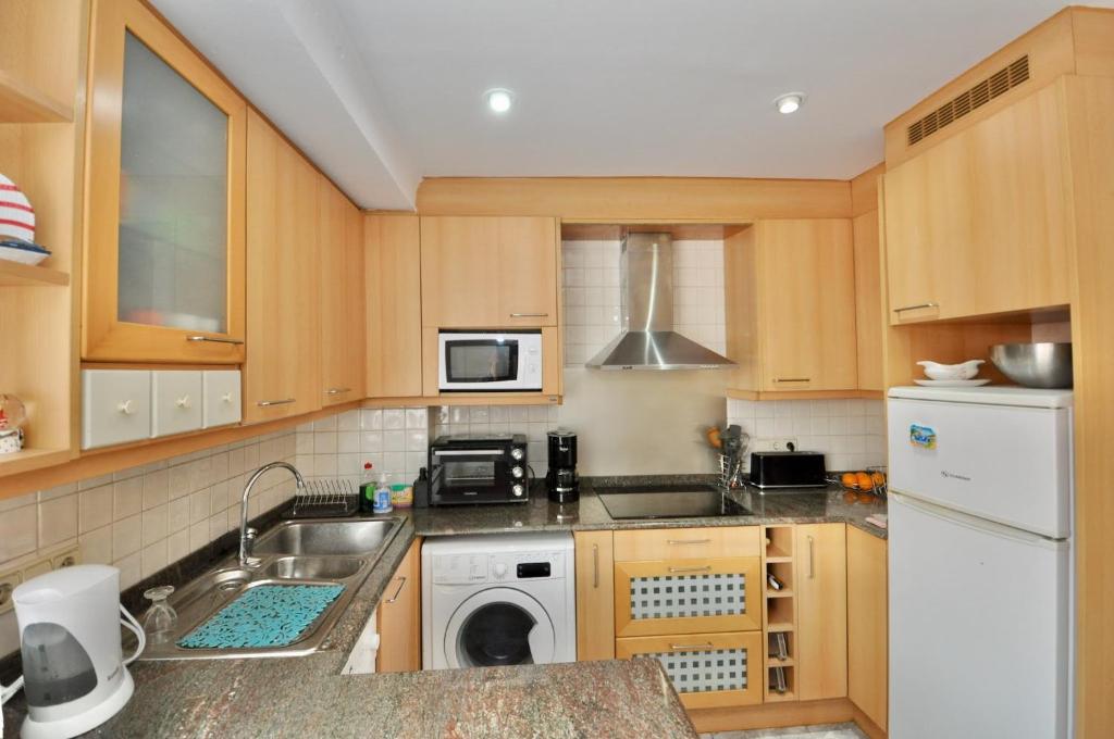 Kuchyňa alebo kuchynka v ubytovaní Apartament Durall