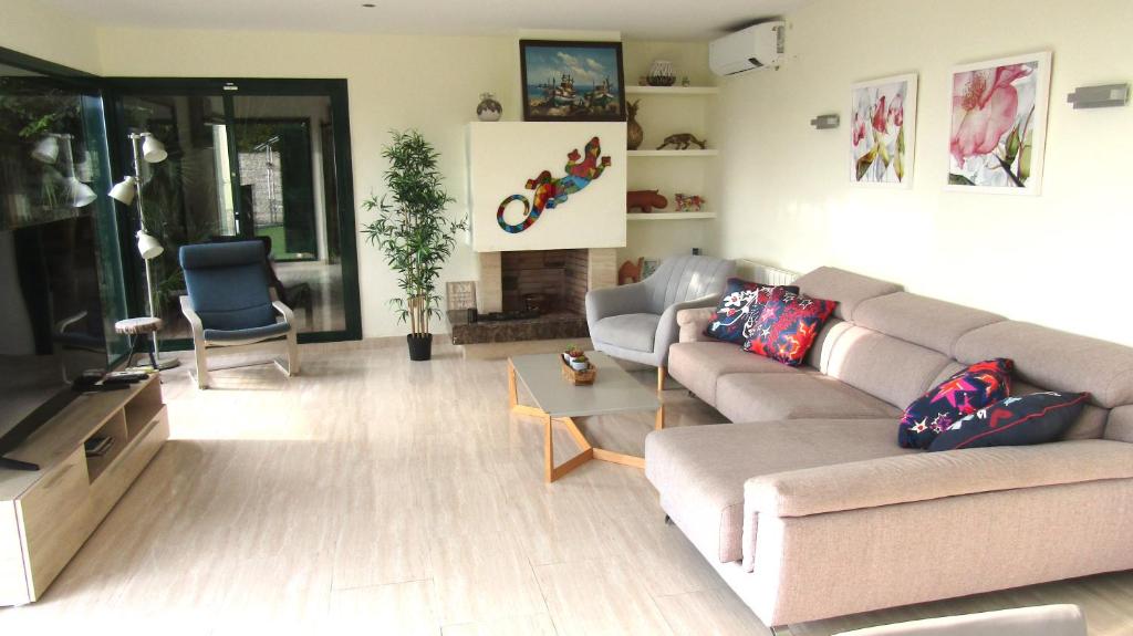 Posezení v ubytování Luxury Villa Vista del Mar