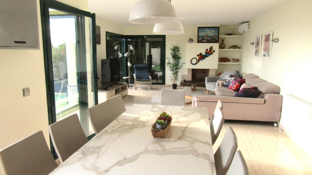 Posezení v ubytování Luxury Villa Vista del Mar