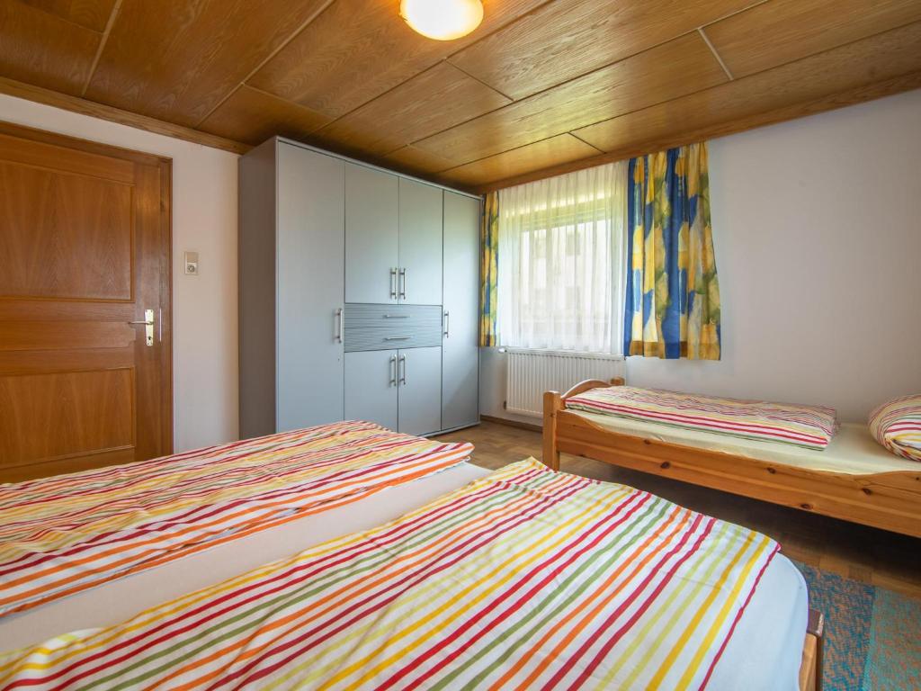 Postel nebo postele na pokoji v ubytování Haus Wammes