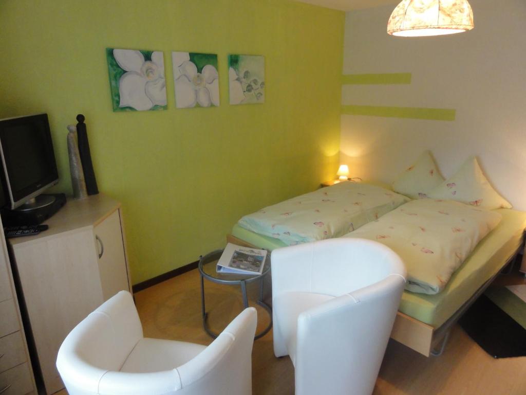 TV a/nebo společenská místnost v ubytování Hotel Primavera