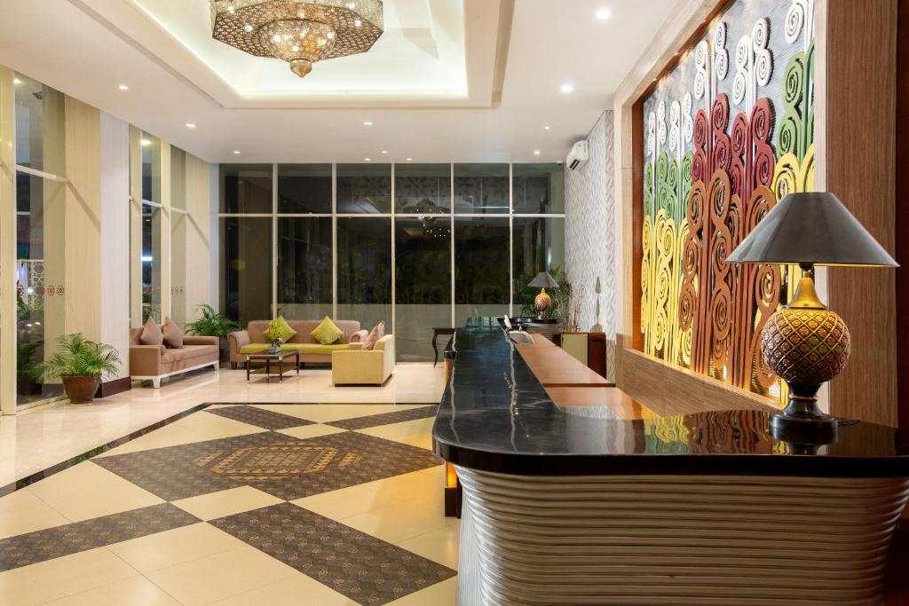 Posezení v ubytování Sahid Raya Hotel & Convention Yogyakarta