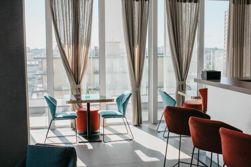 Posezení v ubytování J44 Lifestyle Hotel