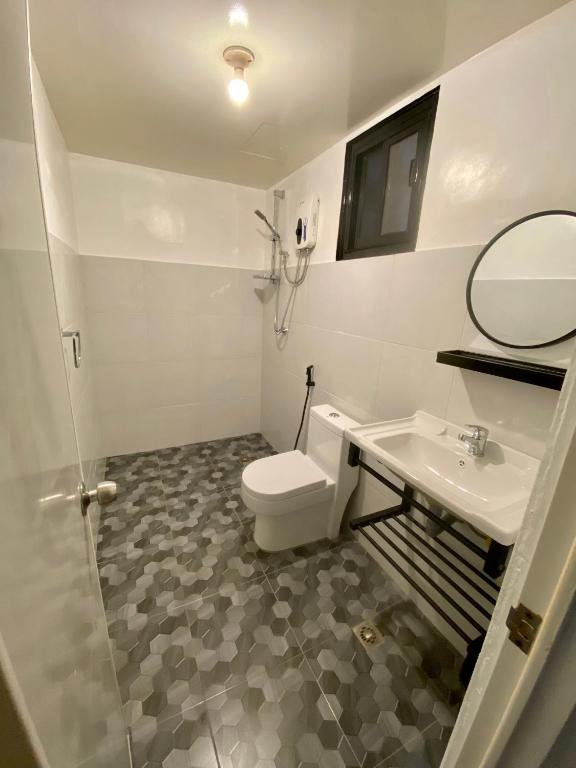 Koupelna v ubytování Marion Roos Hotel