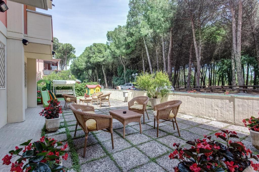 Zahrada ubytování Hotel Valentino