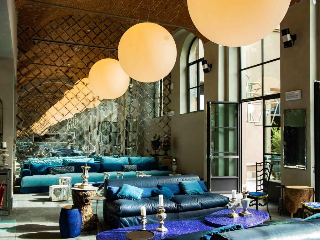 Posezení v ubytování 25hours Hotel Florence Piazza San Paolino