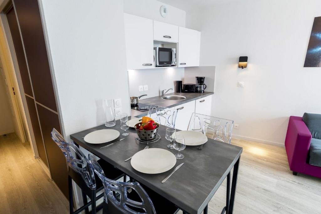 Appart-Hôtel Mer & Golf City Bordeaux Lac - Resim 9