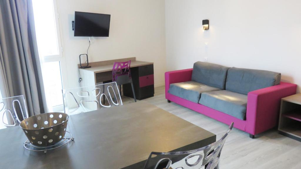 Appart-Hôtel Mer & Golf City Bordeaux Lac - Resim 26