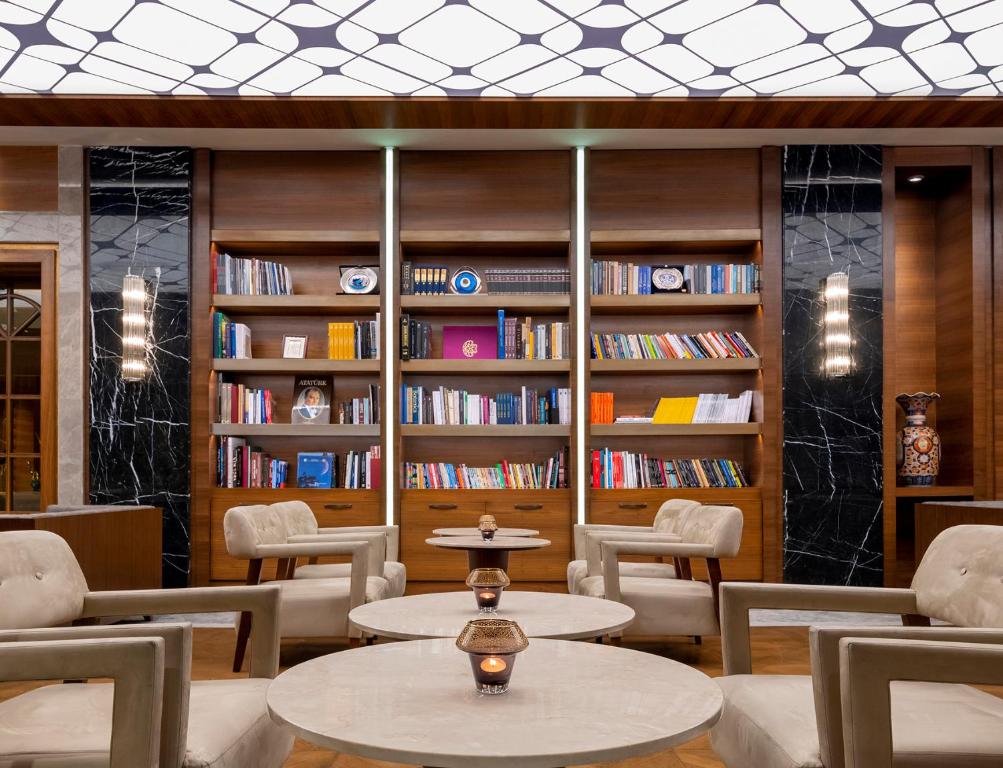 Biblioteca no hotel