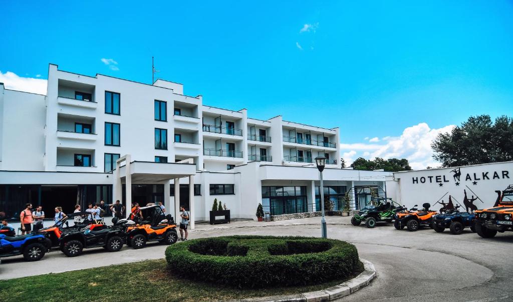 Budova, v ktorej sa hotel nachádza
