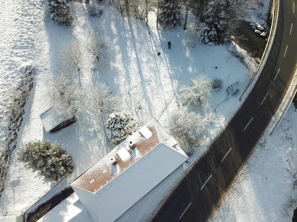 Haus Senna v zimě