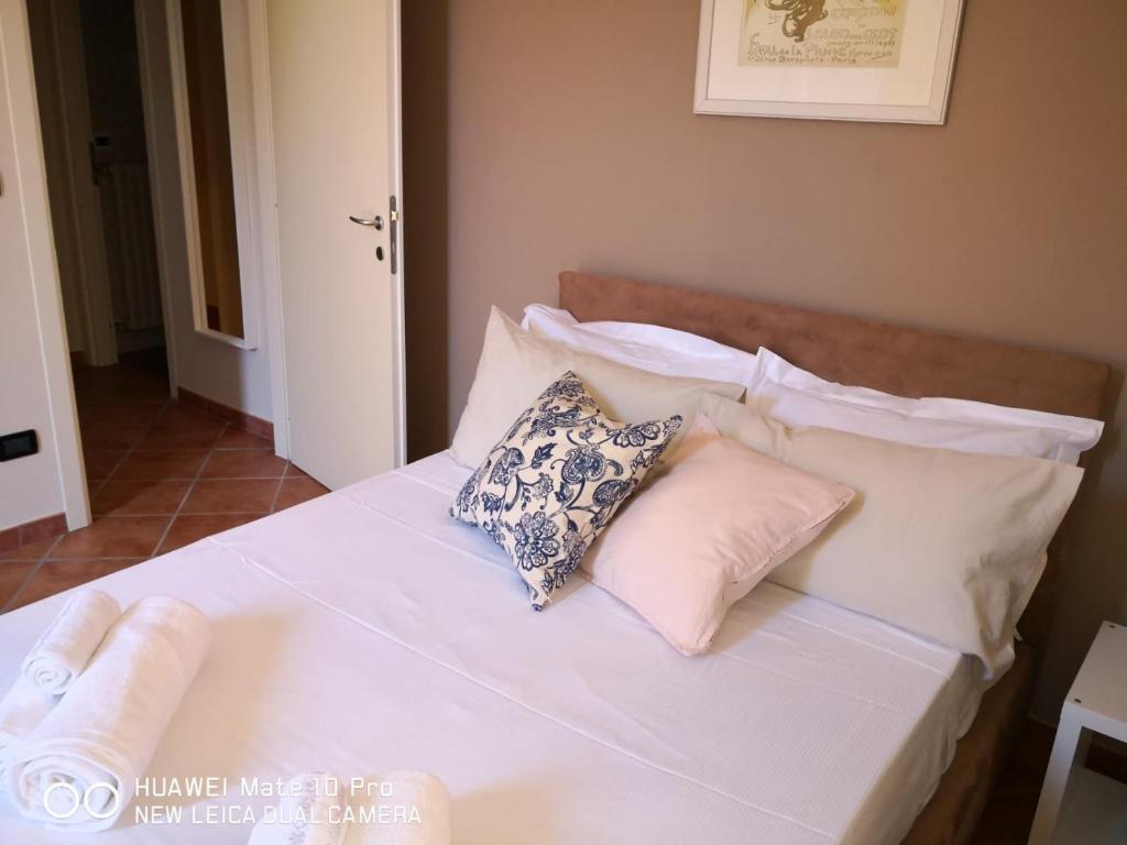 Postel nebo postele na pokoji v ubytování B&B Palazzo de "Il Nuovo Duca Minimo"