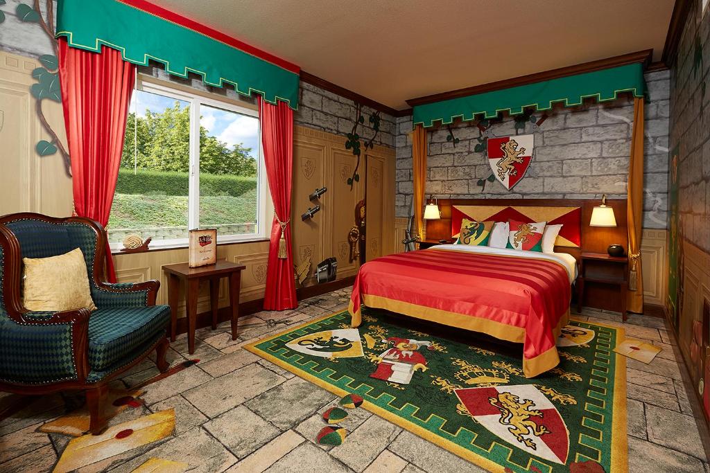 Postel nebo postele na pokoji v ubytování LEGOLAND New York Resort