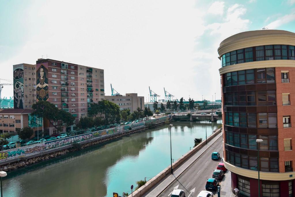 Výhľad na rieku v blízkosti apartmánu