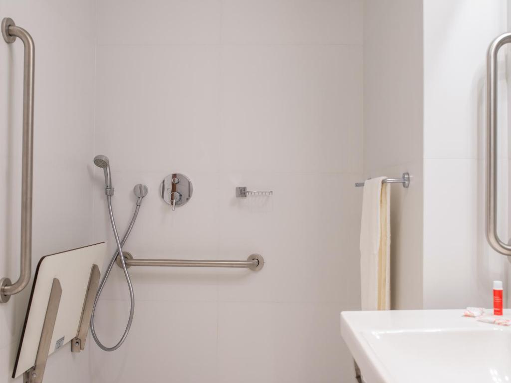 Koupelna v ubytování Hotel Moov Porto Alegre