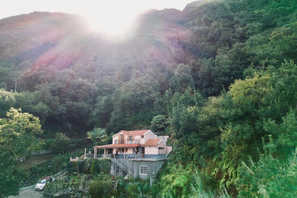 Paisagem natural perto da casa de férias